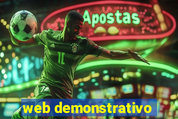 web demonstrativo